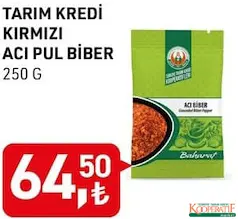 TARIM KREDİ KIRMIZI ACI PUL BİBER 250 G